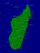 Madagaskar Städte + Grenzen 912x1200